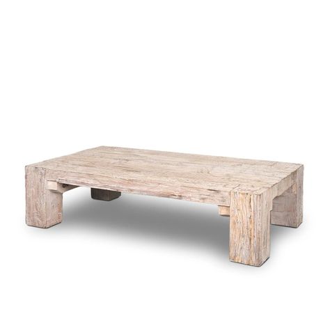 McArthur Rectangular Reclaimed Wood W/ White Wash Coffee Table - Bed Bath & Beyond - 39455456 White Wash Coffee Table, Large Square Coffee Table, Rectangle Coffee Table Wood, Rooster Decor, Into The Wood, Coffee Table Rectangle, Coffee Table Farmhouse, Sofa End Tables, Rustic Coffee Tables