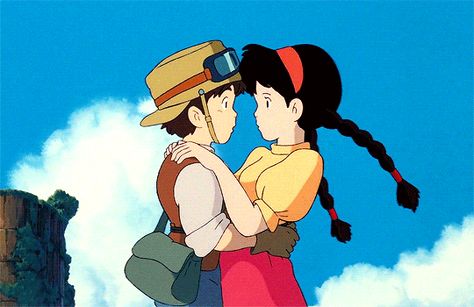 ghiblicentral on Tumblr Whisper Of The Heart, Isao Takahata, Studio Ghibli Background, Sky Anime, Nickelodeon 90s, Mysterious Girl, Castle In The Sky, Princess Mononoke, Film Studio