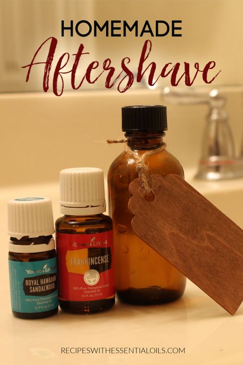 Diy Aftershave For Men, Homemade Aftershave, Diy Aftershave, Diy Chapstick, Cleaner Living, Essential Oil Perfumes Recipes, Men Products, Young Living Essential Oils Recipes, Perfume Recipes