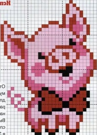 Dinosaur Pixel, Chicken Cross Stitch, Tapestry Crochet Patterns, Afghan Crochet, Crochet Inspo, Three Little Pigs, Afghan Patterns, Stitch Art, Cross Stitch Animals