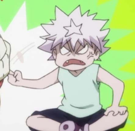 Killua Funny, Haikyuu Akaashi, Hunter X Hunter Killua, Killua Zoldyck, Anime Profile, Matching Pfps, Hunter X Hunter, Matching Pfp, Anime Chibi