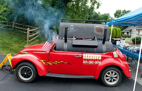 . Custom Bbq Pits, Tailgate Bench, Old Car Parts, Vw Type 3, Man Cave Room, Diy Bbq, Car Part Furniture, Car Furniture, Unique Floor Lamps