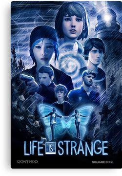 Life is Strange - Cinematic Poster Canvas Print Cinematic Poster, Life Is Strange Wallpaper, Life Is Strange Fanart, Arcadia Bay, Life Is Strange 3, Video Game Posters, Game Poster, Poster Pictures, Detroit Become Human