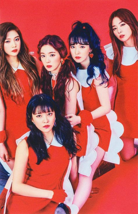 Red Velvet "Rookie" Sticker (SCAN) Rookie Red Velvet, Red Velvet Photoshoot, Velvet Wallpaper, Christmas Photoshoot, Album Design, Girl Cakes, Girls Generation, Red Velvet, Photo Book