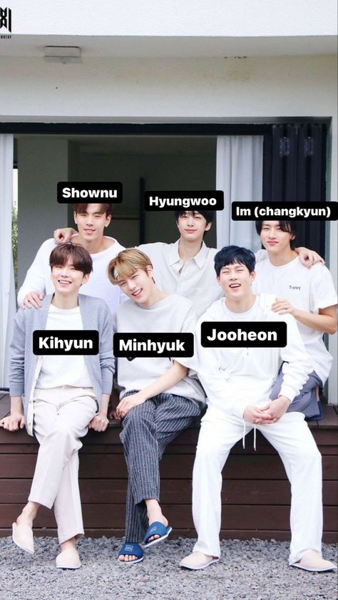 Monsta X Members Names, Monsta X Group Photo, Monsta X Ot7, Kpop Artist, Kpop Bands, Im Changkyun, Kpop Group, Group Pictures, Boy Group