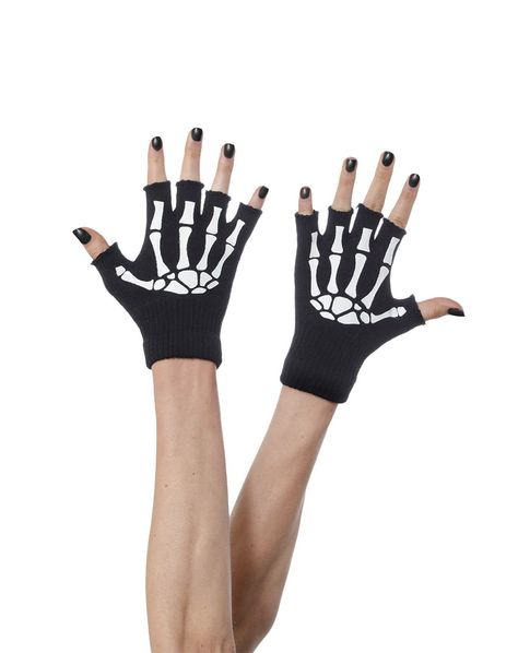 Skeleton Gloves, Halloween Costume Store, Greek Goddess Costume, Costume Gloves, Goddess Costume, Skeleton Costume, Spencers Gifts, Hand Accessories, Hand Gloves