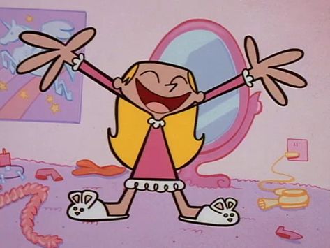 Late 90s Cartoons, Deedee Dexters Lab, Deedee Dexter, Dexter's Laboratory Art, Dee Dee Dexter, Dexter's Laboratory Dee Dee, Dee Dee Dexter's Laboratory, Dexters Laboratory, Dexter’s Laboratory