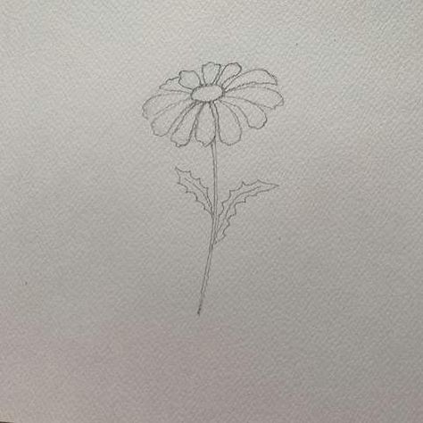 How to Draw a Daisy: Artistro Daisy Drawing Step by Step Guide Daisies Drawing Simple, How To Draw Daisy Flowers, Flower Daisy Drawing, Daisy Sketch Simple, How To Draw A Daisy, Daisy Flower Drawing Simple, Simple Daisy Drawing, Daisy Drawing Simple, How To Draw Daisies