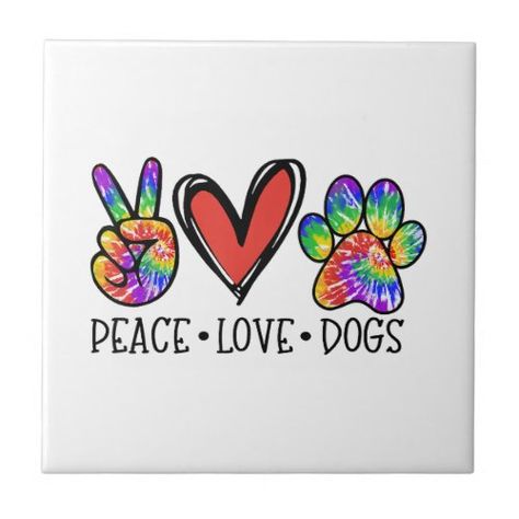 Peace Love Dogs Paws Tie Dye Rainbow Animal Rescue International Day of Peace - peace, love, dogs, paws, tie, dye, rainbow, animal, rescue, womens Dogs Paws, Peace Love Dogs, International Day Of Peace, Dog Water Bottle, Tie Dye Rainbow, Game Day Shirts, Dog Stickers, Dog Paws, Dog Print