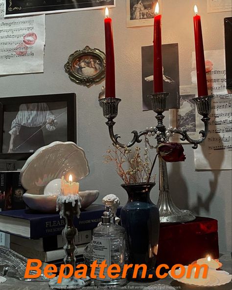 Nocturnal Charm: Trending 2024 Dark Feminine Bedroom Styles
Bepattern.com Dark Glamour Bedroom, My Roommate Is A Vampire Aesthetic, Vampire Bedroom Aesthetic, Red And Black Bedroom Ideas, Dark Coquette Room, Red Vintage Aesthetic, Vampire Bedroom, Dorm Rooms Decorating, Vampire Room