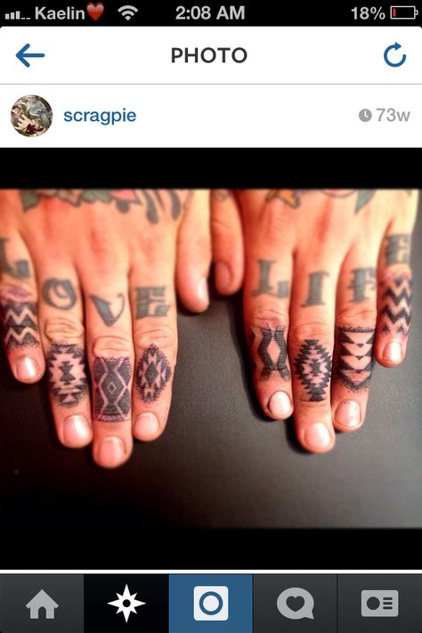 Hand tats Navajo Tattoo, Native American Tattoo Designs, Heart Tattoo On Finger, Samantha Smith, Native American Tattoo, Native Tattoos, Navajo Pattern, Finger Tats, Hand Tats