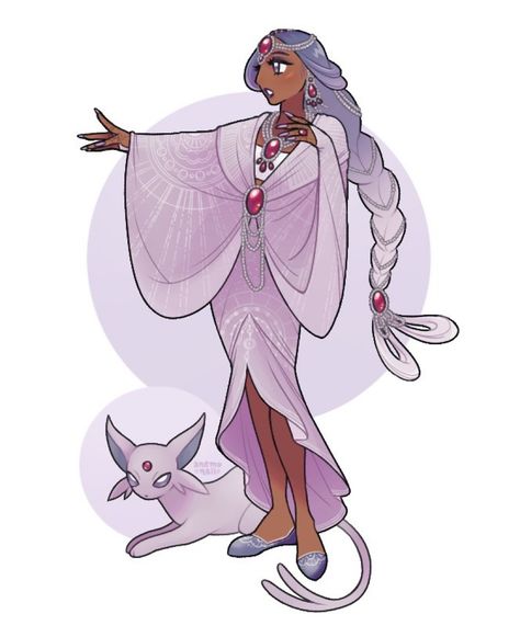 Espeon Outfit, Lopunny Gijinka, Espeon Human, Espeon Gijinka, Dancer Character Design, Changeling Oc, Gijinka Pokemon, Pokemon Gijinka, Pinturas Disney