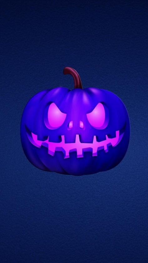 Wallpaper and Backgrounds_Halloween  @Kappboom Pumpkin Wallpaper Desktop, Blue Wallpapers Iphone, Perfect Blue Wallpaper, Pumpkin Background, Spooky Halloween Pictures, Happy Halloween Pictures, Ios 7 Wallpaper, Ipad Air Wallpaper, Pumpkin Wallpaper