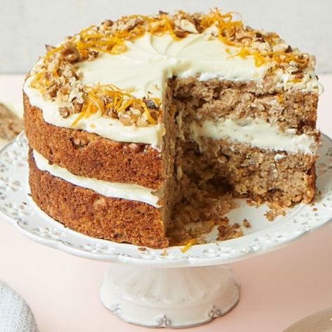 Winter Bakes, Parsnip Cake, Vegetable Cakes, Nadiya Hussain Recipes, Gbbo Recipes, Nadia Hussain, Skull Furniture, Veggie Cakes, Nadiya Hussain