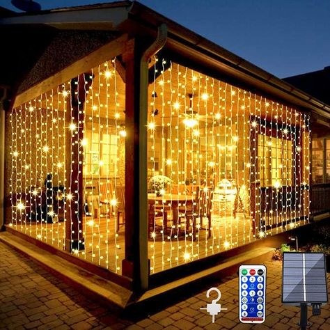 Color:	                         Warm(2 Pack)
Brand:	                         Whywhife
Indoor/Outdoor Usage: Outdoor
Special Feature:	        Waterproof
Light Source Type:        LED
Power Source:	        Battery Powered
Light Color:	               Warm White
Style:	                       Modern Curtain Lights Outdoor, Gazebo Patio, Patio Windows, Waterfall Lights, Outdoor Decorative Lights, Outdoor Gazebo, Led Fairy String Lights, Led Curtain Lights, Outdoor Fairy Lights