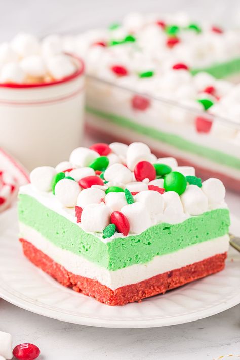 Christmas Lasagna, Christmas Jello, Jello Pie, Chocolate Mousse Pie, Cake Princess, Princess Pinky Girl, Pinky Girl, Chocolate Lasagna, Strawberry Dessert