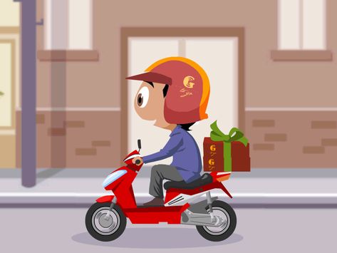 Animation Walk Cycle, Pizza Delivery Guy, Teacher Cartoon, Best Friends Cartoon, Pizza Delivery, Fire Photography, Friend Cartoon, Cartoon Gifs, Motion Graphics Design