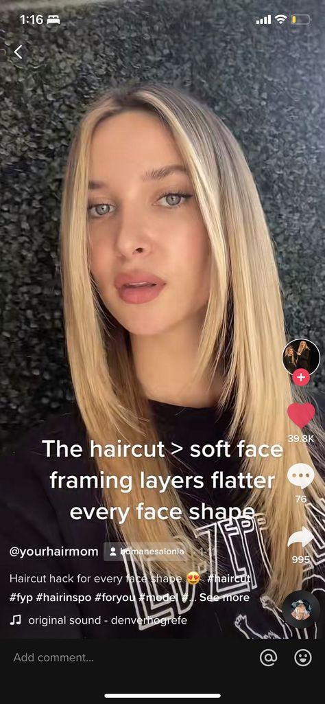 Straight Hair With Shorter Front Pieces, Long Bangs Thinning Hair, Long Hair Layers Around Face Straight, Haircut Ideas For Long Hair Straight Round Face, Layers For Flat Straight Hair, Rounded Layers Long Hair Straight, Medium Length Hair With Face Framing Layers Straight, Layers On Flat Hair, Long Face Framing Layers Long Hair Straight