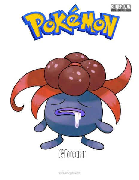 Gloom Pokemon Coloring Page Gloom Pokemon, Free Pixel Art, Ash And Pikachu, Art Math, Gen 1 Pokemon, Pokemon Charmander, Pokemon Coloring Pages, Pokemon Coloring, Big Bad Wolf