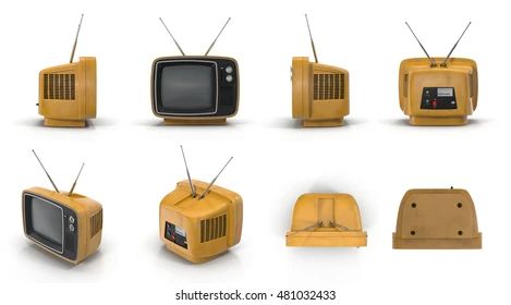 Tv Vintage, Box Tv, Vintage Tv, Back View, Old Tv, Cool Art, Google Search, Tv, Yellow