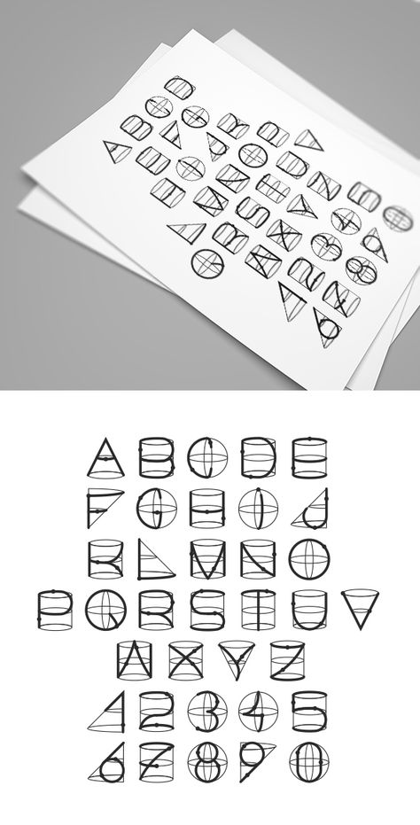 Geometric Line #Font - Futuristic #Decorative Download here: https://graphicriver.net/item/geometric-line-font/13219590?ref=alena994 Geometric Numbers, Architectural Font, Science Font, Geometric Letters, Decorative Typography, Inspiration Typographie, Decorative Fonts, Shapes Geometric, Geometric Font