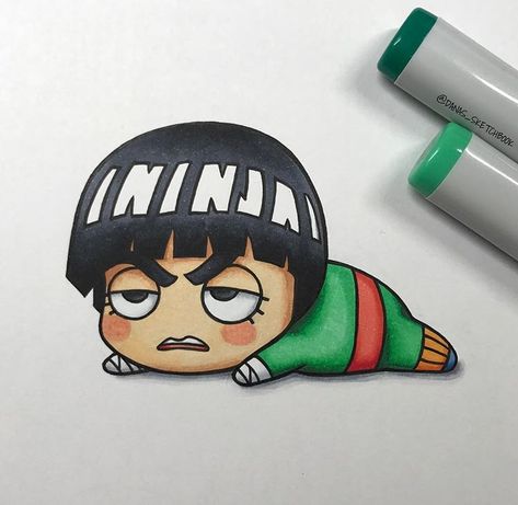 Dana 先輩 в Instagram: «Drunken fist got Rock Lee all tired out 😋 Starting to work on more of these lil chibis btw 🤓 . . . . . . . . . . . . Shop is closed. Will…» Rock Lee Naruto, Naruto Painting, Naruto Sketch Drawing, Arte Do Kawaii, Itachi Uchiha Art, Naruto Sketch, Naruto Drawings, Naruto Uzumaki Art, Rock Lee