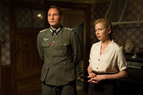 Matthias Schoenaerts & Michelle Williams Suite Francaise, Matthias Schoenaerts, Melanie Laurent, 1940s Outfits, Sick Boy, Christoph Waltz, Alan Turing, Film Lovers, Army Love