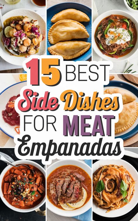 Serve up a feast with these delectable side dishes for your meat empanadas! 🍗🥦 #meatempanadas #sidedishfeast #foodieapproved Side Dish For Empanadas, What To Serve With Empanadas, Meat Empanadas, Guava And Cream Cheese, Empanadas Dough, Pineapple Pork, Delicious Side Dishes, 30 Minute Dinners, Spicy Shrimp