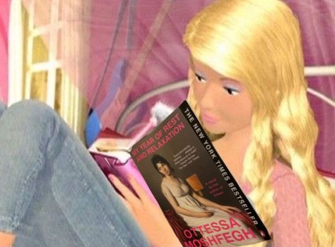 girlblogging girlblogger girlblog girlboss barbie my year of rest and relaxation books literature aesthetic Rest And Relaxation Aesthetic, Relaxation Aesthetic, Literature Aesthetic, Year Of Rest And Relaxation, Books Literature, Magazine Collage, My Year, Pretty When You Cry, Rest And Relaxation