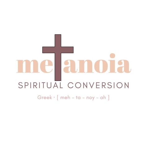 Words of the Aesthetic Series: Metanoia <3 Metanoia Aesthetic, Aesthetic Words, Calm Artwork, Keep Calm Artwork, Spirituality, Inspirational Quotes, Jesus, Quotes, Art