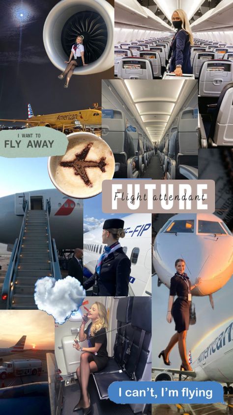 Flights Attendant Aesthetic, Cabin Crew Vision Board, Airhostess Dream Wallpaper, Flight Attendants Aesthetic, Wallpaper For Flight Attendant, Air Stewardess Aesthetic, Cabin Crew Life, Airhostess Aesthetic Wallpaper, Flight Attendant Vision Board