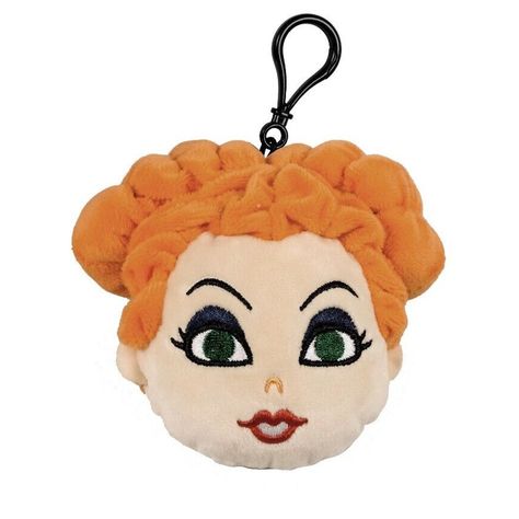 Brand New With Tags Disney Hocus Pocus Winifred Sanderson Plush 4" Clip-On Take The Halloween Spirit Wherever You Go With The Hocus Pocus, 4 Inch Plush Character Clip On. This Beautifully Designed Soft And Cuddly Clip Will Make A Great Addition To Any Hocus Pocus Fan's Collection Featuring A Plush Winifred Sanderson. Clip It On To Your Backpack, Purse, Keychain, Or Add It To Your Halloween Decorations. The Plush Clip Measures 4 Inches Tall. Show Off Your Love Of Hocus Pocus And Halloween With Th Hocus Pocus Winifred, Hocus Pocus 2, Winifred Sanderson, Mickey Mouse Hat, Disney Minnie Mouse Ears, Minnie Ears Headband, Purse Keychain, Minnie Mouse Ears Headband, Disney Pixar Up