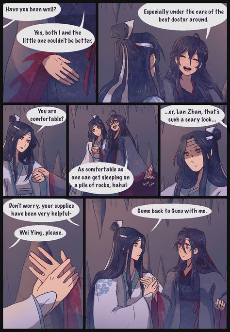 Mpreg Giving Birth Manga, Wangxian Mpreg, Mpreg Tumblr, Birth Manga, Yiling Laozu, Mdzs Wangxian, Nothing But Trouble, Supportive Friends, Gives Me Hope