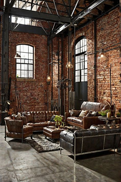 ​ #ad     #Colortrend #wallpaint2024  #color2024  #DIYpainting  ##DIYhomedecor  #Fixhome Industrial Loft Bedroom, Sherwin Williams Iron Ore, Cherry Wood Kitchens, Loft Style Living, Industrial Style Bedroom, Flower Workshop, Rustic Industrial Decor, Popular Paint Colors, Loft Bedroom