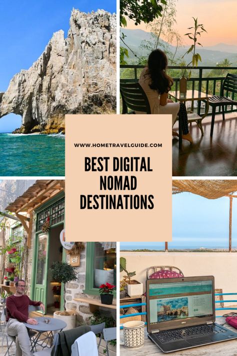 35 BEST DIGITAL NOMAD DESTINATIONS 2024 - Home Travel Guide Digital Nomad Aesthetic, Location Independent Lifestyle, Nomad Travel, Digital Nomad Life, Nomad Lifestyle, Italy Itinerary, Cities In Europe, Koh Samui, Cool Countries