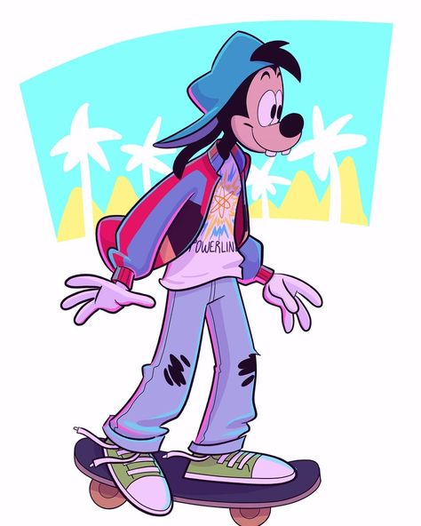 Max Goof, Goof Troop, Goofy Disney, American Cartoons, Disney Fanart, Instagram Cool, Cool Guy, Goofy Movie, Mickey Mouse Cartoon