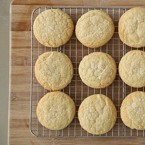 Martha Stewart Sugar Cookie Recipe, Old Fashioned Sugar Cookie Recipe, Lemon Sugar Cookie, Old Fashioned Sugar Cookies, Banana Pudding Cookies, Lofthouse Sugar Cookies, No Bake Banana Pudding, Lemon Crinkle Cookies, Martha Stewart Recipes