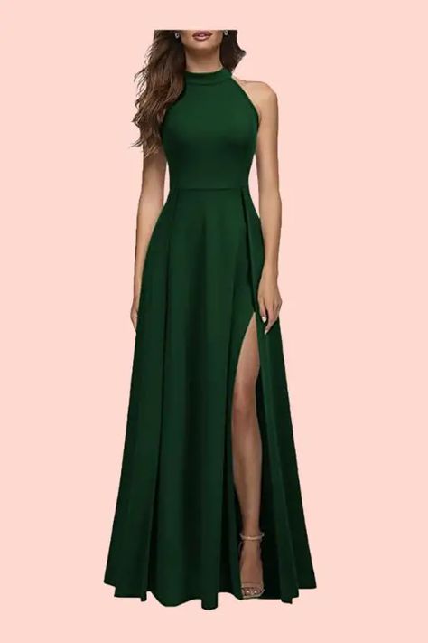 Halter Evening Dress, Long Formal Dress, Prom Long, Women Halter, Cocktail Party Dress, Navy Blue Dresses, Guest Dresses, Dress First, Cocktail Dress Party