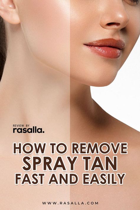 How to Remove Spray Tan Fast and Easily How To Remove Spray Tan, How To Remove Spray Tan From Hands, How To Get Spray Tan Off Hands, How To Remove Fake Tan, Spray Tan Contouring, What To Do Before A Spray Tan, Spray Tan Removal, Bad Spray Tan, Spray Tan Confidence