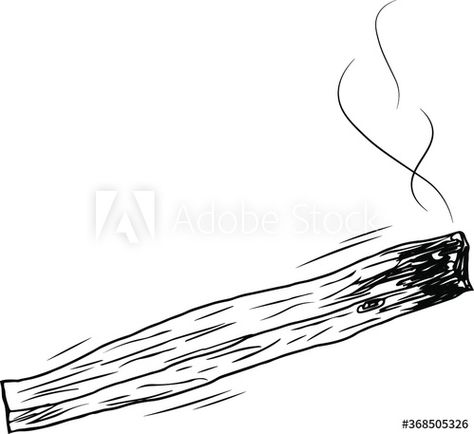 hand drawn sketch doodle vector illustration of incense balm Palo Santo Bulnesia sarmientoi tree holy wood #AD , #vector, #illustration, #incense, #doodle, #hand Palo Santo Tattoo, Inspiring Tattoos, Doodle Vector, Smudge Sticks, Inspirational Tattoos, Incense, Stock Vector, Hand Drawn, The Balm