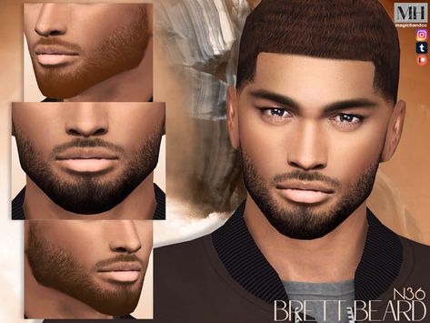 Sims 4 Male Beard, Cc Skin, Curly Beard, Beards And Mustaches, Body Male, Stubble Beard, Sims 4 Male Clothes, Sims 4 Piercings, Sims 4 Tattoos