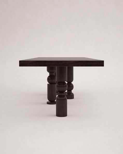 Small Kitchens, Dining Table Design, Furniture Details, Furniture Dining Table, Furniture Inspiration, Wooden Table, Interior Furniture, Unique Furniture, 인테리어 디자인