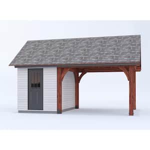 Storage Building House The Home Depot, Single Carport With Storage, Backyard Man Cave Sheds Tv, Patio Cover With Storage, Wood Carport With Storage, Storage Barn With Lean To, Patio Tv Shed, Shed With Outdoor Seating, Lean To Off Storage Building