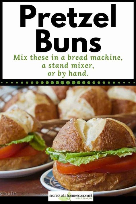 Pretzel Dough Bread Machine, Bread Maker Pretzel Dough, Bread Maker Buns, Pretzel Bread Machine Recipes, Bread Machine Sandwich Rolls, Bread Machine Pretzel Dough, Pretzel Recipe Bread Machine, Bread Machine Buns, Pretzel Buns Recipe