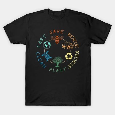 Save Bees Rescue Animals Recycle Plastic Earth Day 2024 - Earth Day 2024 - T-Shirt | TeePublic Rescue Animals, Animal Shirts, Earth Day, Recycled Plastic, Animal Rescue, Recycling, Bee, Animals, T Shirt