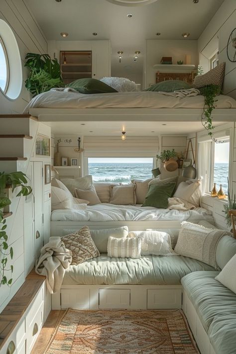 Van Living Aesthetic, Tiny House Aesthetic, Dream Bedroom Inspiration, Dream Life House, Dream House Rooms, Cozy Room Decor, Dream Room Inspiration, Room Makeover Bedroom, Dream House Interior