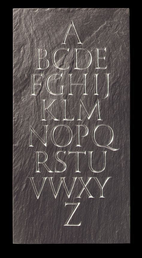 Nicholas Benson’s 17 things you should know about stone carving | TypeRoom Slate Carving, Stone Lettering, Roman Capitals, Architectural Lettering, Roman Letters, Engraved Stone, Stone Engraving, Chip Carving, Newport Rhode Island