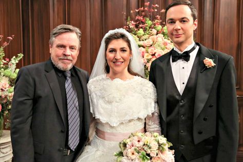 All Your Questions Answered About Sheldon and Amy's Wedding on 'The Big Bang Theory' Amy And Sheldon, Sheldon And Amy, Sheldon Amy, Big Ban, Wedding Couple Cartoon, The Big Band Theory, Amy Farrah Fowler, The Bigbang Theory, Johnny Galecki