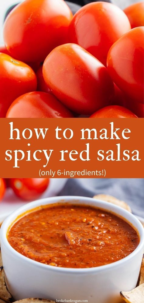 Authentic Mexican Salsa Recipe Red Chili, Authentic Mexican Red Salsa, Authentic Mexican Salsa Roja, Roja Salsa Recipe, Spicy Red Salsa Recipe Mexican, Spicy Mexican Salsa, Red Salsa For Tacos, Salsa Dinner Recipes, Salsa Rojo Recipe