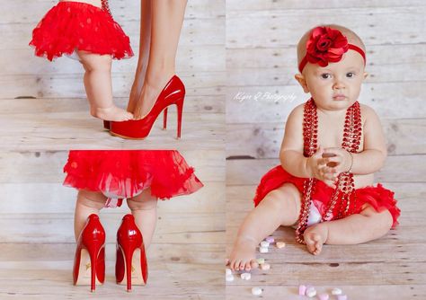 Mommy And Daughter Valentines Pictures, Mommy And Me Photo Shoot Valentines Day, 6 Month Valentine Pictures, Valentines Photo Baby, February Baby Pictures, Mothers Day Baby Photoshoot, February Baby Photoshoot, Mommy And Me Valentines Day Photo Shoot, Valentine Baby Photo Shoot